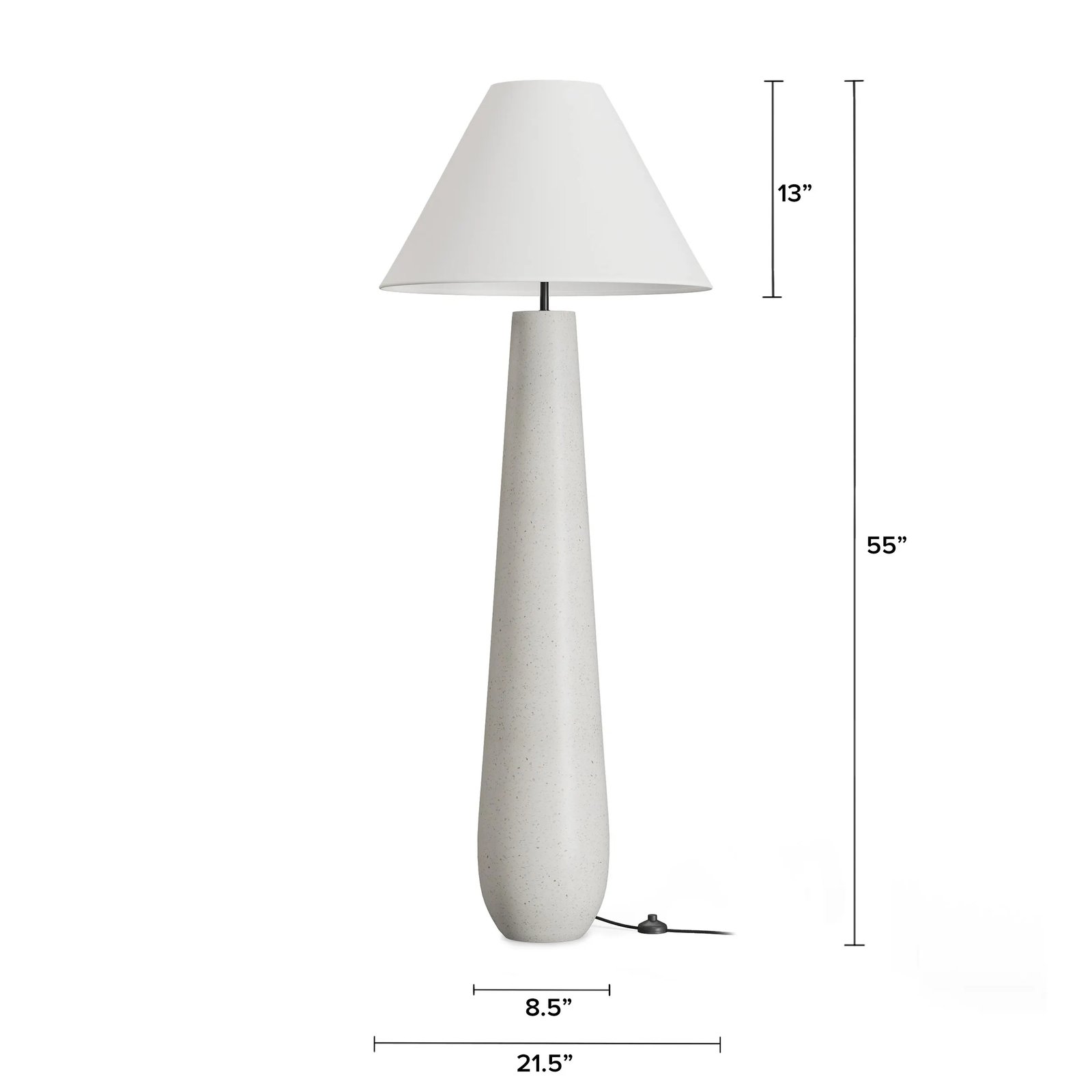 Tapered Base Floor Lamp - Image 6