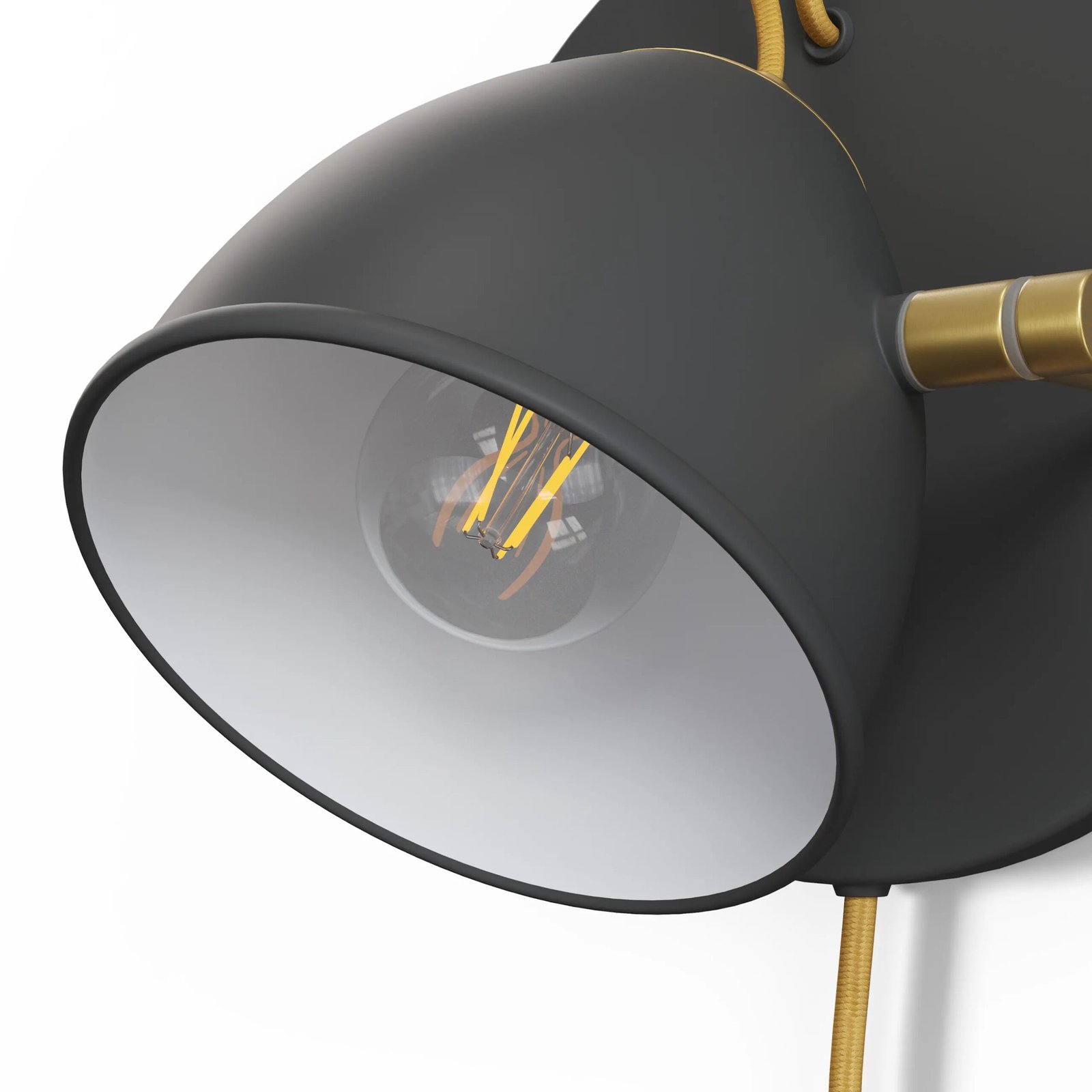 Black Wall Sconce Light - Image 6